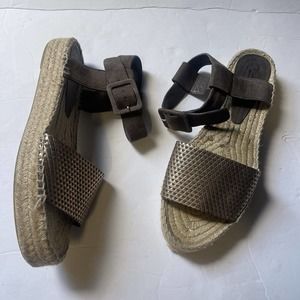 Women's Vince Sz 10M Edina Pyramid Espadrille Sandals